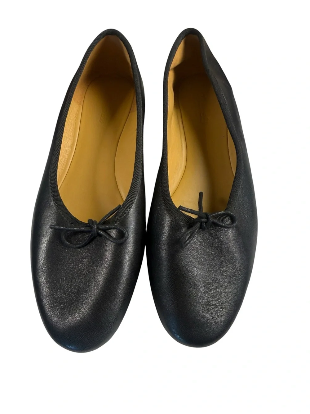 Madewell April Black Leather Women’s Ballet Flat 7.5